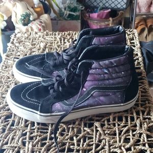 Van's galaxy high tops